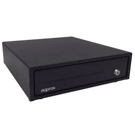 Approx Cajón portamonedas Appcash33 Manual y Automático Negro